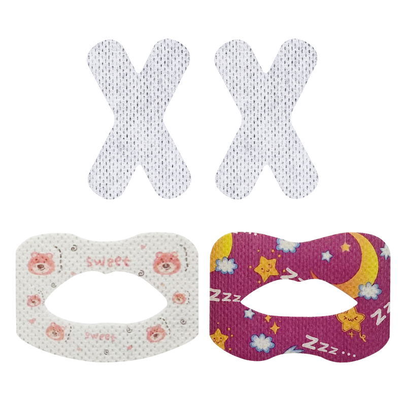 Portable Non-Woven Hypoallergenic Sleep Closed Mouth Sticker