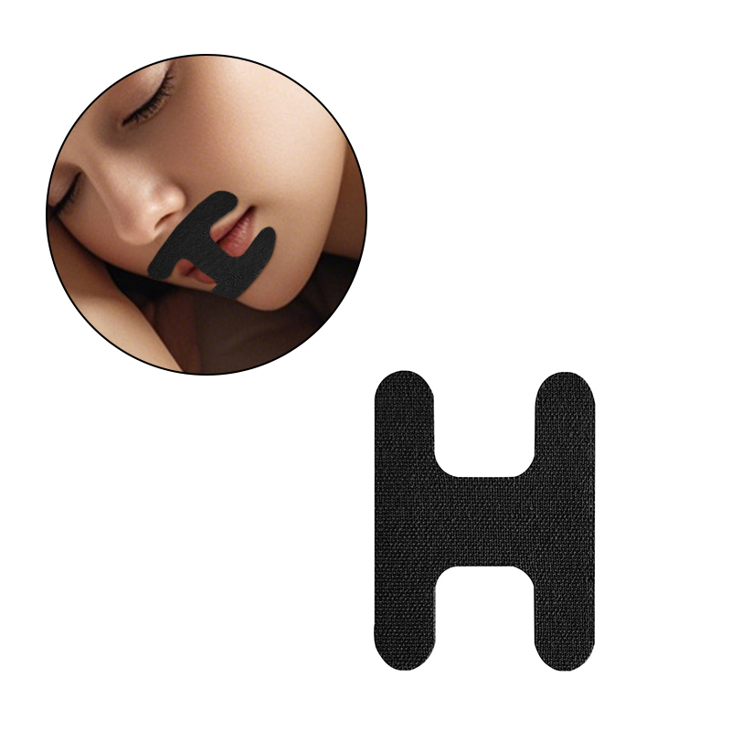 Portable Non-Woven Hypoallergenic Sleep Closed Mouth Sticker