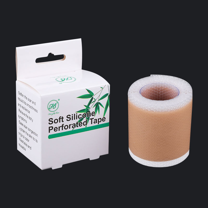 Waterproof Breathable Medical Grade Skin Color Silicone Gel Roll Scar Sticker
