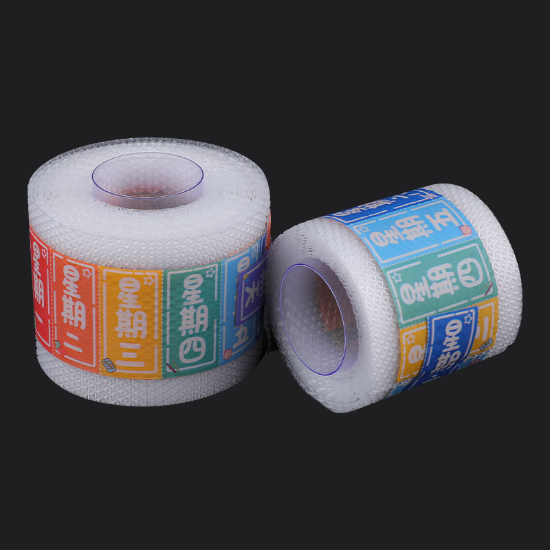 Printed Personalized Pattern with Date Medical Grade Roll Silicone Gel Scar Patch