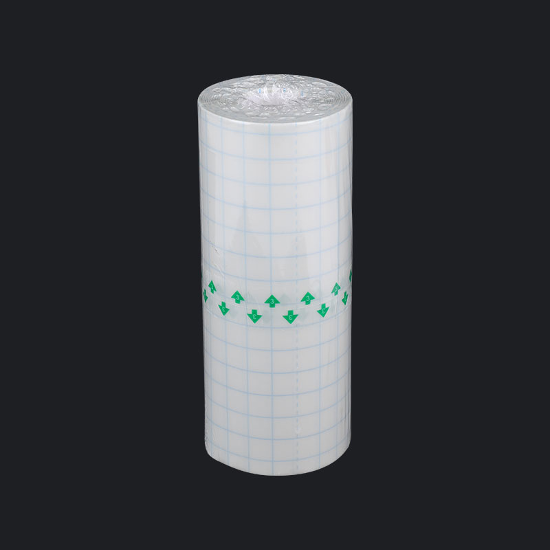 Transparent Strong Viscosity Easy To Tear Leave No Trace Pu Film Dressing Roll