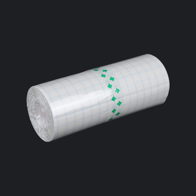 Transparent Strong Viscosity Easy To Tear Leave No Trace Pu Film Dressing Roll