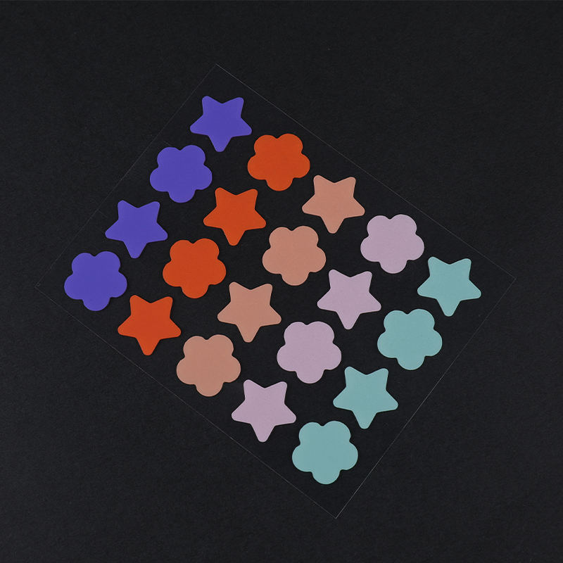 20pcs Colorful Flower Acne Patch/Hydrocolloid Dressing（20 Pieces Size: This Set Contains 20*Patches. 12 mm (20 Pieces) ）