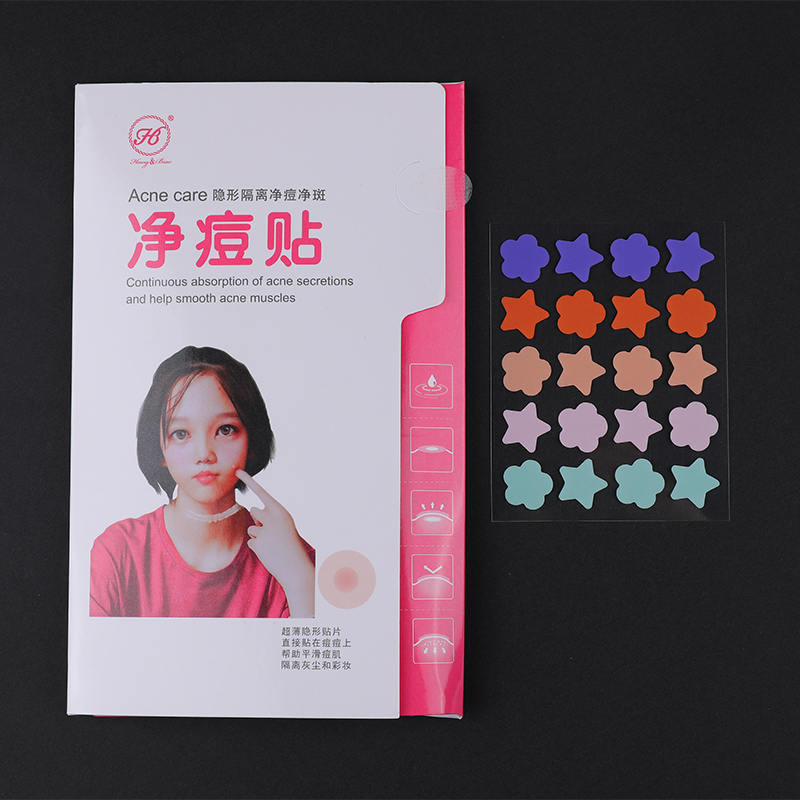 20pcs Colorful Flower Acne Patch/Hydrocolloid Dressing（20 Pieces Size: This Set Contains 20*Patches. 12 mm (20 Pieces) ）