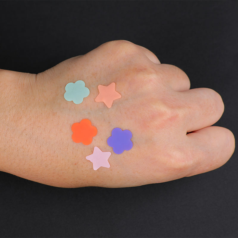 20pcs Colorful Flower Acne Patch/Hydrocolloid Dressing（20 Pieces Size: This Set Contains 20*Patches. 12 mm (20 Pieces) ）