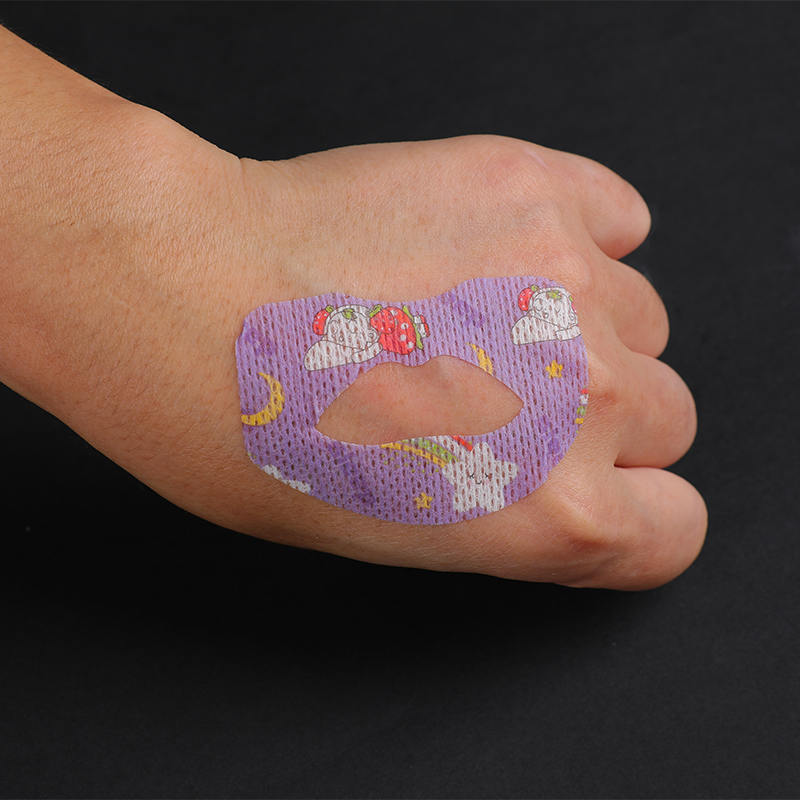 Cartoon Lip-Shaped Mouth Tape for Effective Sleep Breathing