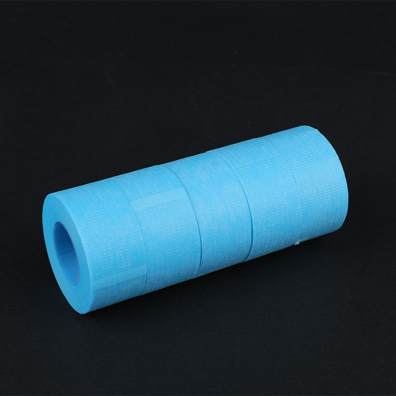 Blue Non-Woven Fabric Silicone Gel Tape Roll for Scar Treatment
