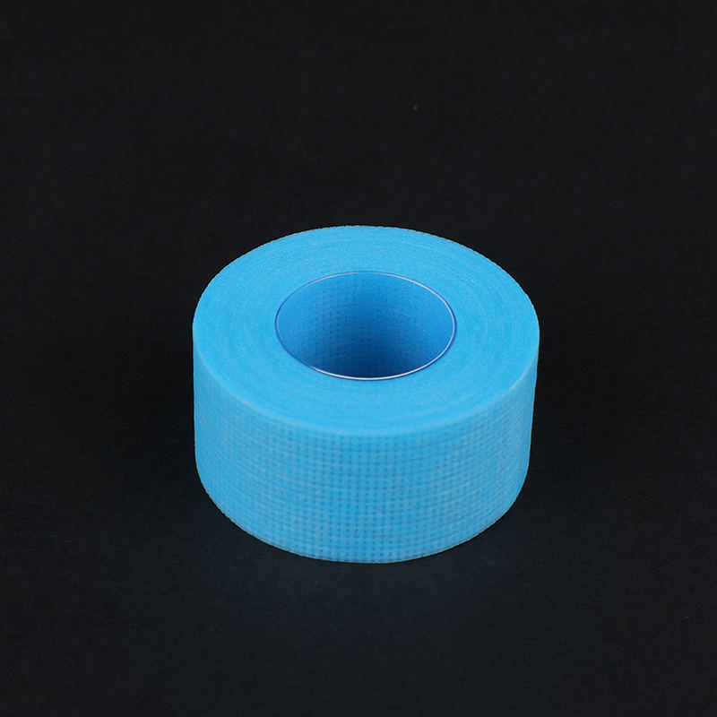 Blue Non-Woven Fabric Silicone Gel Tape Roll for Scar Treatment